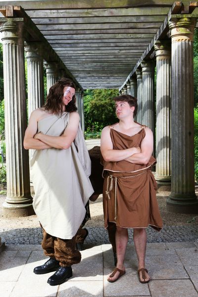 Jason und die Argonauten Musical Berlin: Robin Stasch-Lungwitz als Jason & Daniel Brennecke als Chiron